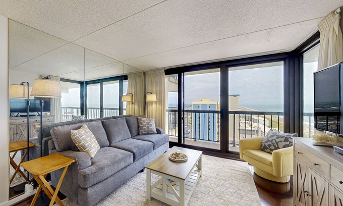 North Ocean City Condo | Charming Beach Condo w/Balcony, beach & bay views, Pools, Gym, Tennis, W/D & A/C