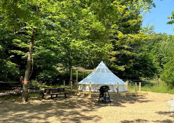 Smithfield Other | Charming Bell Tent Stay at Working Farm in Smithfield, Pennsylvania for Glamping at its Best