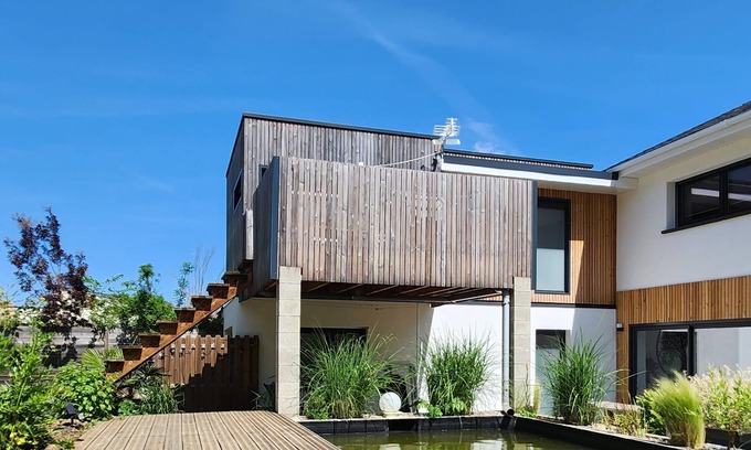 Amneville Cottage | Charming cottage terrace L'arbre de Vie