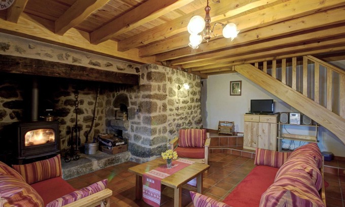 Saint-Jean-Soleymieux Cottage | Charming Cottage with Fireplace, Enclosed Terrace, Near Nature Trails, Pet-Friendly