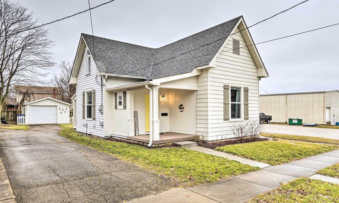 Greencastle House | Charming Greencastle Home < 1 Mi to DePauw!