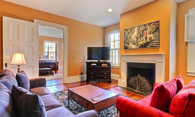 Old West Broad Neighborhood House | Charming Historic Home, Heated Pool Access