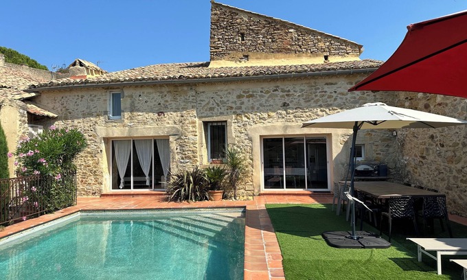 Gaujac House | Charming house in quiet southern village near Uzès