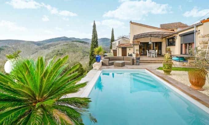 Saint-Paul-la-Coste House | Charming house with infinity pool in the Cévennes.