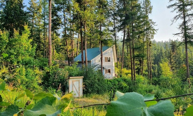Dayton House | Charming house with orchard and pond 3 miles from Flathead Lake