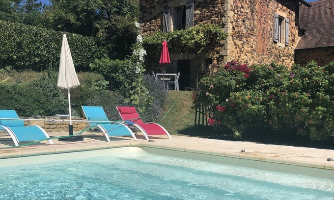 Cenac-et-Saint-Julien House | Charming house with private heated pool and 2 bedrooms, Dordogne, Sarlat