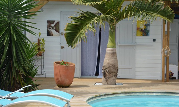 Saint-Andre House | Charming "La Laurma" chalet, private and ethical, with private swimming pool