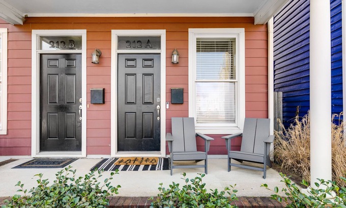 North Chesterfield Apartment | Charming Manchester Gem with Fenced Backyard & Off-Street Parking