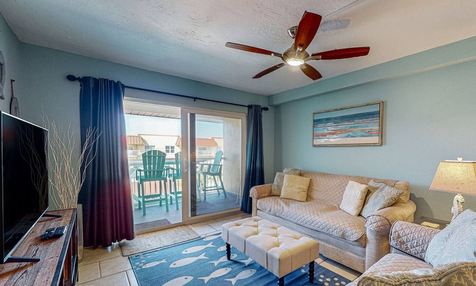 Point East Condo | Charming oceanview condo just steps from the beach