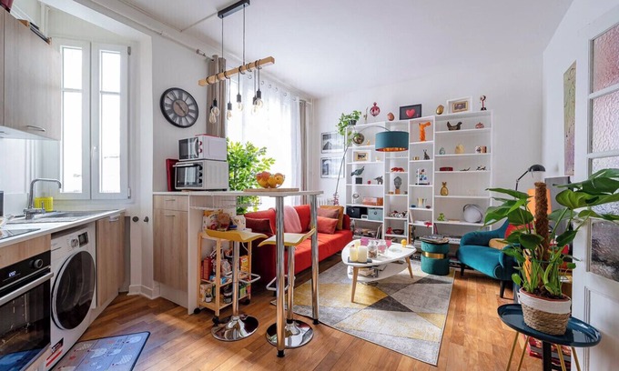 Quartier des Grandes-Carrieres Apartment | Charming quiet apartment near Montmartre