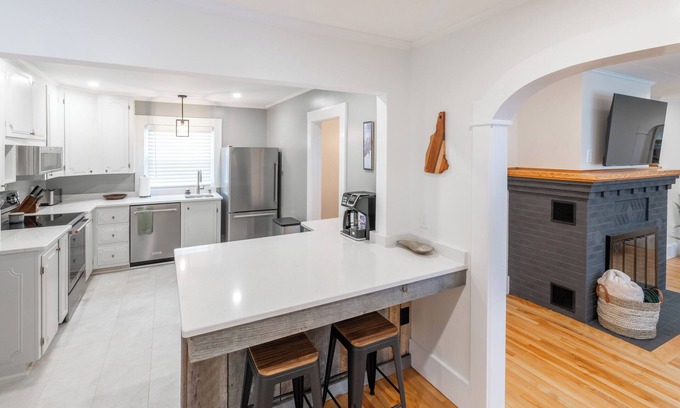 Littleton House | Charming, renovated home near Littleton's award-winning Main Street.