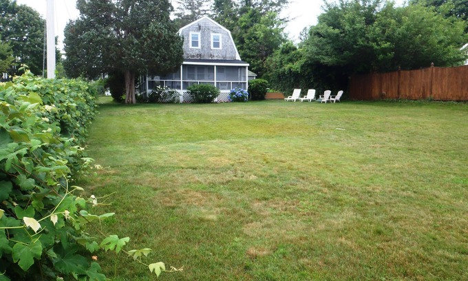 Kingston Cottage | Charming, Rustic Oceanview New England Cottage w/Wraparound Porch & Huge Yard