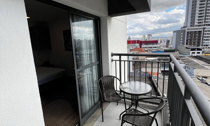Tucuruvi Apartment | Charming studio in brilliant Tucuruvi São Paulo with AC, WiFi, fitness room