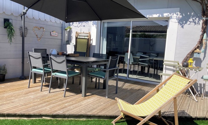 Lit-et-Mixe House | Charming town center house, totally renovated, near beaches LIT and CONTIS
