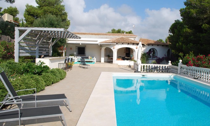 Cap de la Nau Villa | charming, very comfortable villa, pool, garden, air conditioning, wifi, 3chs