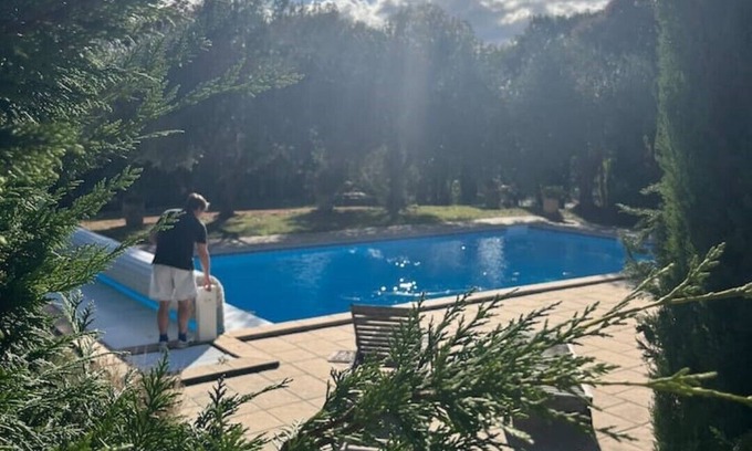 Saint-Victor-Rouzaud House | Chateau with swimming pool and tennis court