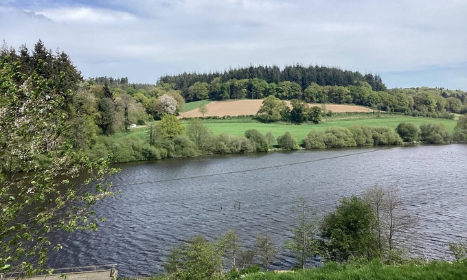 Canihuel House | Cherry Tree Cottage Sleeps 5 with heated pool and panoramic views over lake