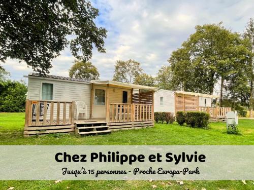 Boofzheim Bed & Breakfast | Chez Philippe et Sylvie - 2 bungalows pour 5 proche Europa-Park