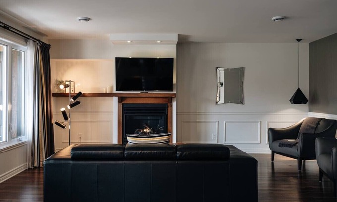 Saint-Sauveur Apartment | Chic condo at the foot of the St-Sauveur slopes