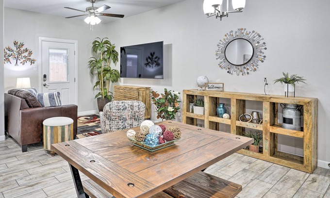 Edinburg Apartment | Chic Edinburg Escape: Hike, Fish, & Explore!