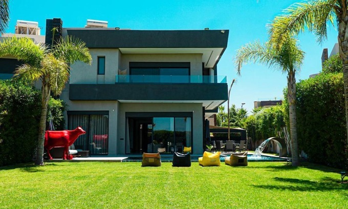Amizmiz House | Chic villa with pool and 4 bedrooms and WiFi, in a big Golf Resort