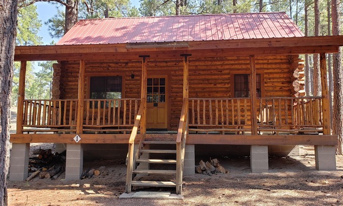 Alpine Cabin | Circle Pine Ranch-"The Real Log Cabin Experience"