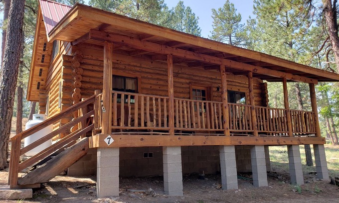 Alpine Cabin | Circle Pine Ranch- "The Real Log Cabin Experience"