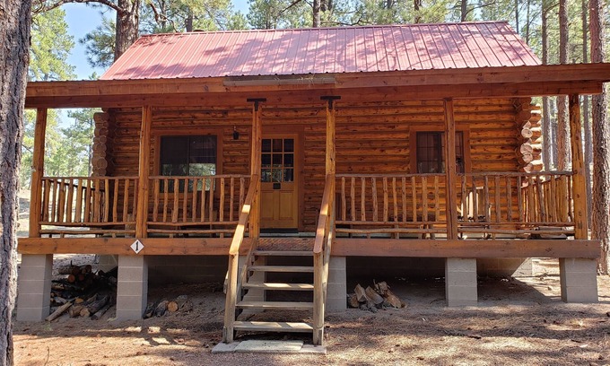 Alpine Cabin | Circle Pine Ranch-"The Real Log Cabin Experience"