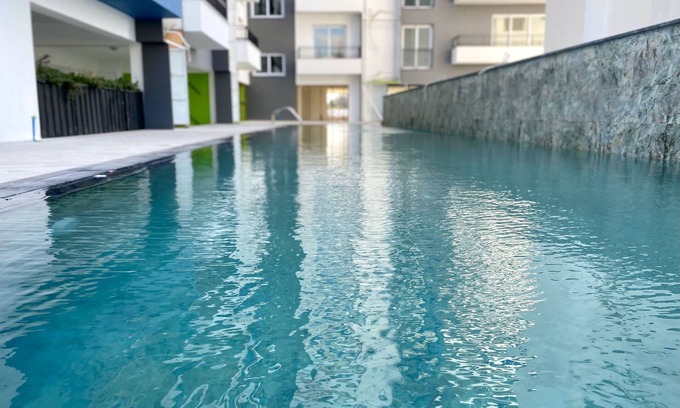 Trikomo Apartment | City apartment with amazing pool - 300 meters to Long Beach