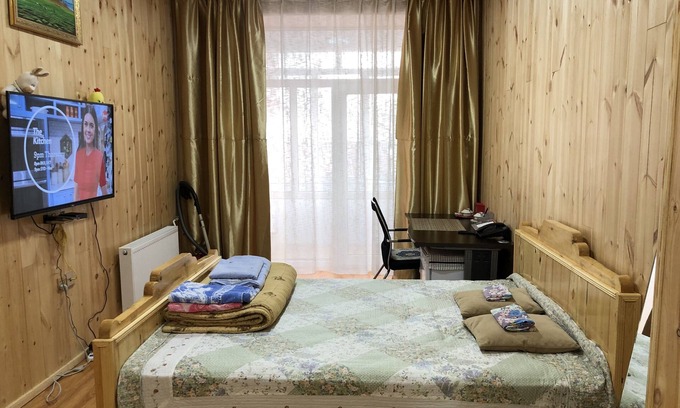 Downtown Ulaanbaatar Apartment | City center 3 rooms apartment with natural wooden decoration