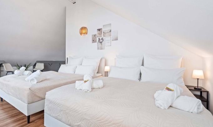 Kuenzell Apartment | City oasis Fulda with flair I Whirlpool I Balcony I 2xParking I Coffee I WLAN