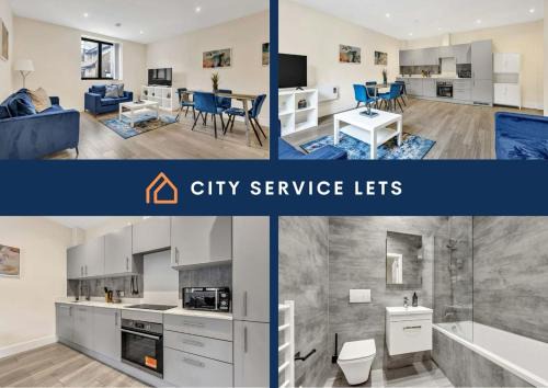 Sutton Apartment | City Service Lets - New London Village 2-bed Excellent transport links to London with parking