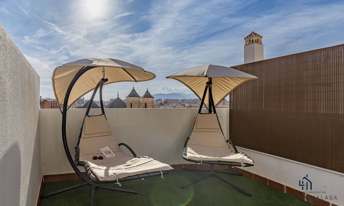 San Felipe Neri Apartment | City Views Terrace Living4malaga