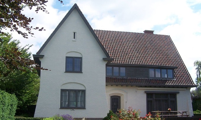 Poperinge Villa | Classic Mansion in Poperinge with Fenced Garden