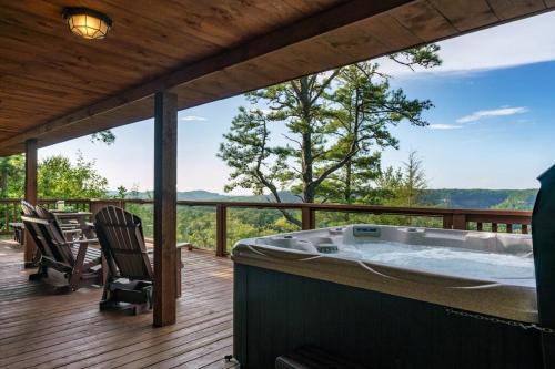 Pine Ridge House | Cliffside Family Retreat with View