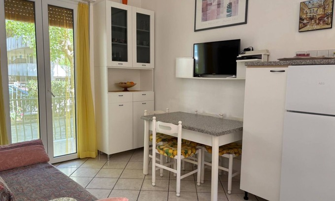 Valverde Apartment | CN012 - Cesenatico, two-room apartment with air conditioning and parking space