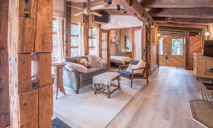 Dorrington Cabin | Coach House-A Unique Getaway Tucked in the Trees