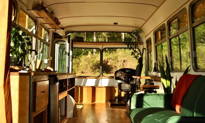 Coffee Camp House | Coffee Grounds - The Bus