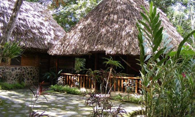 Bullet Tree Falls House | Cohune Palms River Cabanas: Private river cabanas just 2.5 mi from San Ignacio
