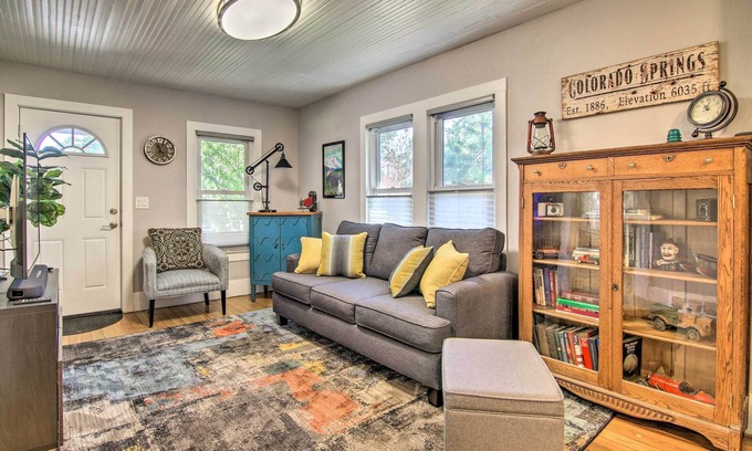 Downtown Colorado Springs Cottage | Colorado Springs Bungalow - Walk to Downtown!