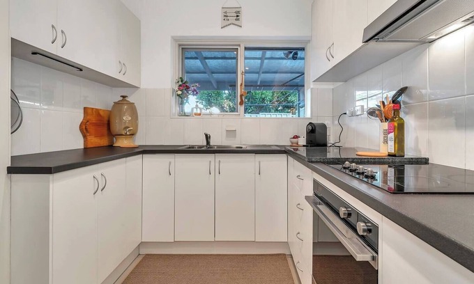 Payneham House | Colour Pop Cottage A Vibrant Courtyard Retreat