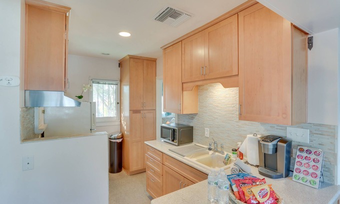 Colton Apartment | Colton Studio w/Fire Pit, 4 Mi to San Bernardino!