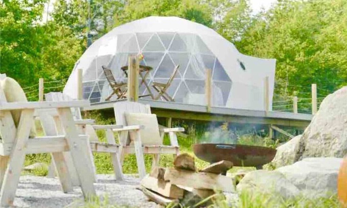 Union House | Come Spring Farm Glamping Dome 2