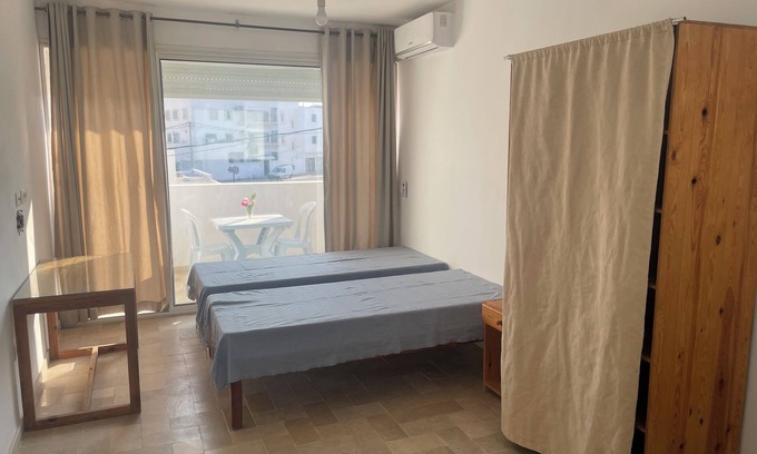 Monastir Apartment | Comfort studio with loggia
