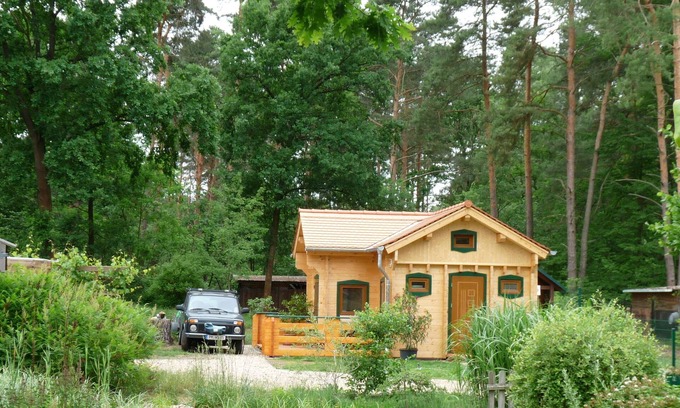 Borkheide House | Comfortable log house in the forest community of Borkheide