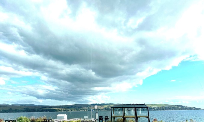 Kilmun Apartment | Comfortable studio apartment Blairmore near Dunoon. Views to Pier & Loch Long.