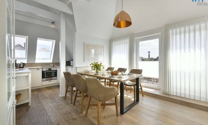 Wangerooge Apartment | Comfortable vacation apartment with sauna and south-facing balcony!