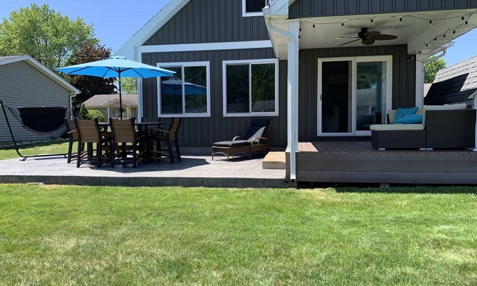Wolcottville House | Completely renovated water front lake house with access to 5 lakes!