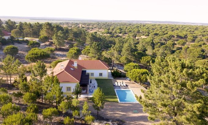 Santa Maria do Castelo Villa | Comporta-Nature resort villa w/private pool and lake view