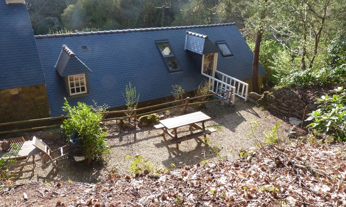 Melgven Cottage | Concarneau, Former Mill of Kérangoc, in the countryside, near the ocean, Wifi